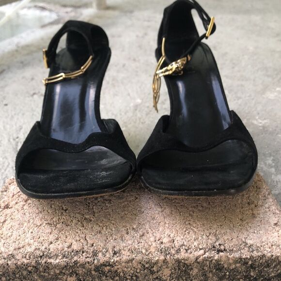 Gucci suede leopard heels - Picture 4 of 13